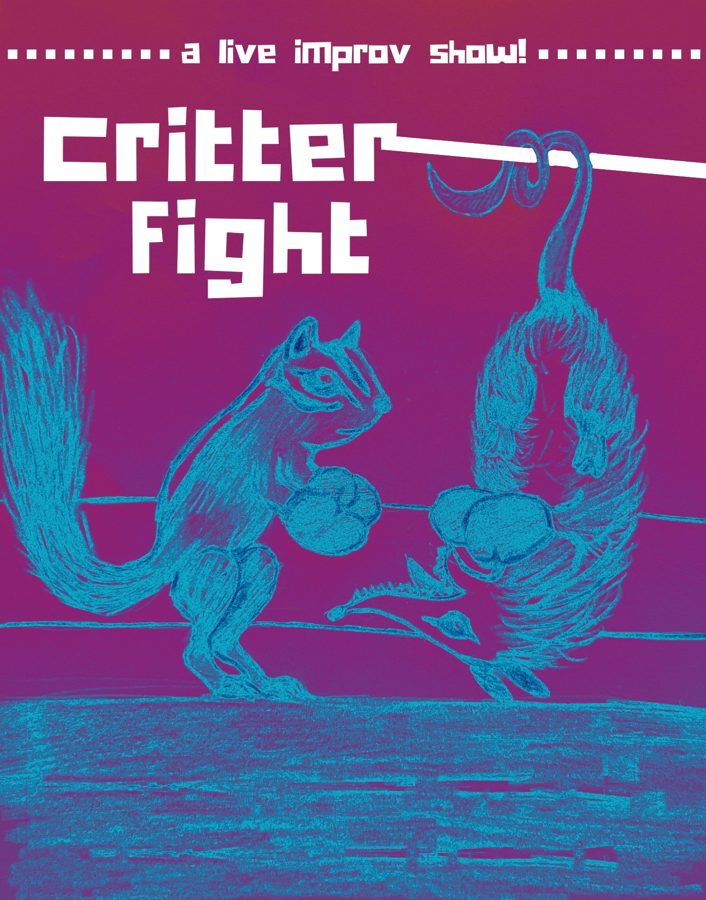 Flyer for the next Critter Fight show